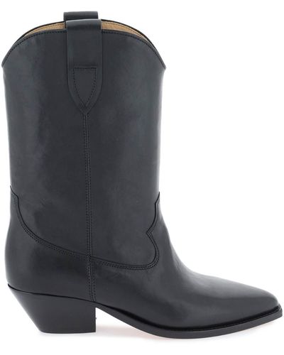 Isabel Marant Bottes de la cheville Texan Duerto - Noir