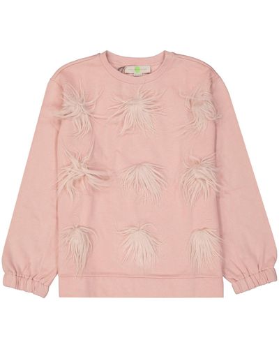 Stella McCartney Cotton Sweatshirt - Roze