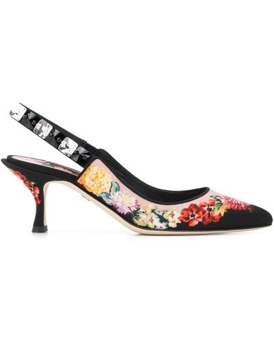 Dolce & Gabbana Dolce Gabbana Lori Slingback Pumps - Roze