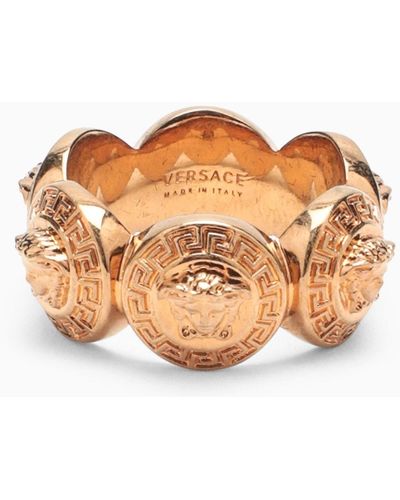 Versace Tribute Medusa Gold Ring - Bruin