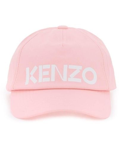 KENZO Graphy Baseball Cap - Roze