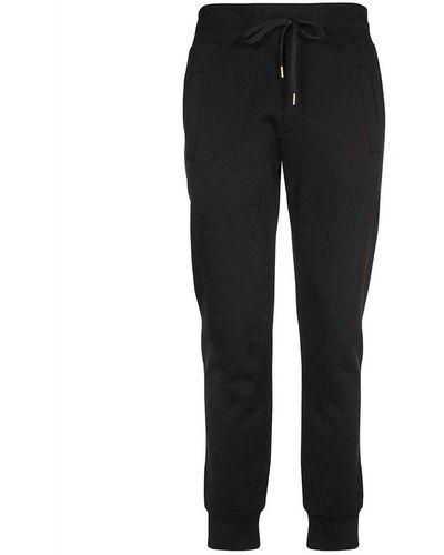 Versace Jeans Couture Cotton Logo Sweatpants - Zwart