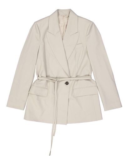 Brunello Cucinelli Wolljacke - Natur