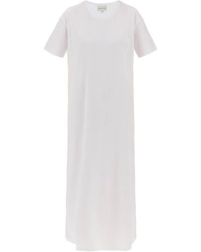 Loulou Studio Maxi Arue Organic Pima Cotton Dress - White