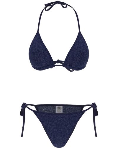 Hunza G Gina Bikini Set - Blau