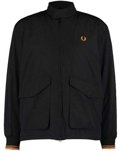 Fred Perry Goud Getipt Zwart Jack