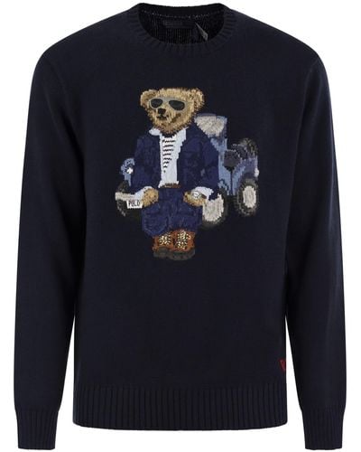 Polo Ralph Lauren Polo Bear Sweater - Blauw