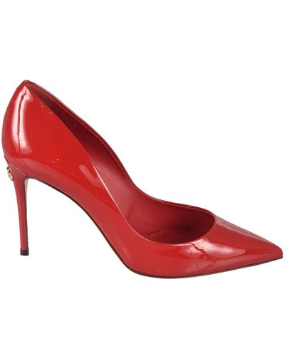 dolce and gabbana sparkly shoes red