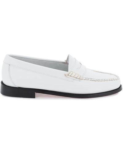 G.H. Bass & Co. Weejuns Penny Mandis - Blanc