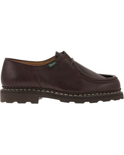 Paraboot Michael Leather Derby - Marrone