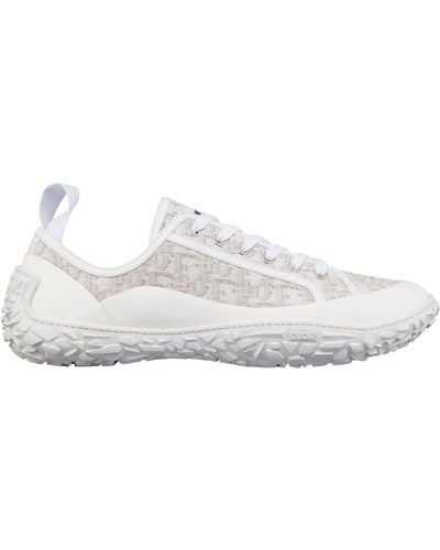 Dior Low Top Jacquard Sneakers - Wit