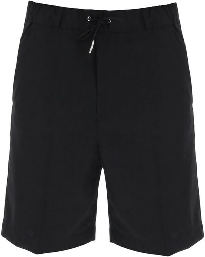 OAMC Shorts mit elastischer Bund - Schwarz