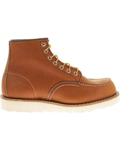 Red Wing Classic Moc 875 Lace Up Boot - Bruin