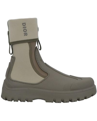 Dior Bottes de la cheville - Gris