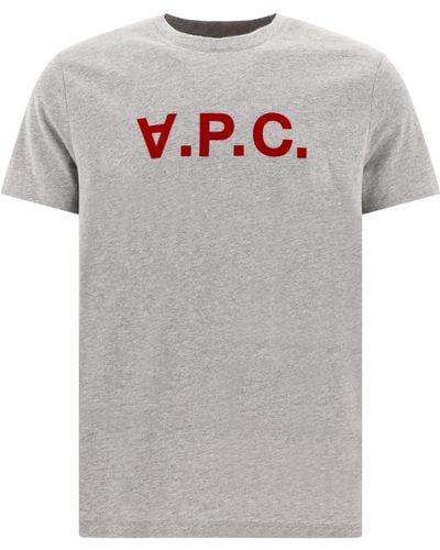 A.P.C. "vpc" T-shirt - Gray
