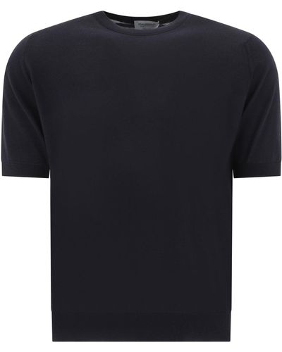 John Smedley "Kempton" T Shirt - Black