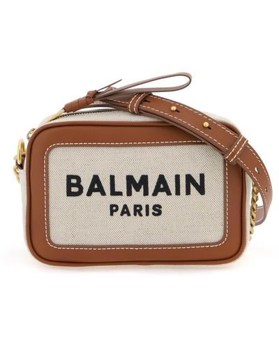 Balmain B Army Crossbody Bag - Blanc