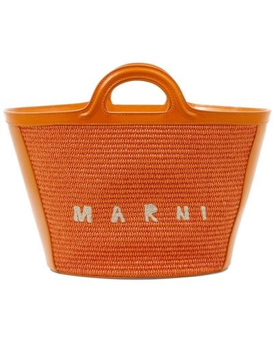 Marni Tropicalia Handtas - Oranje