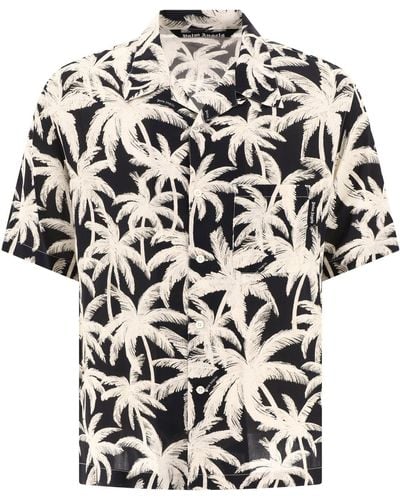 Palm Angels Camisa de "Palms" de - Blanco