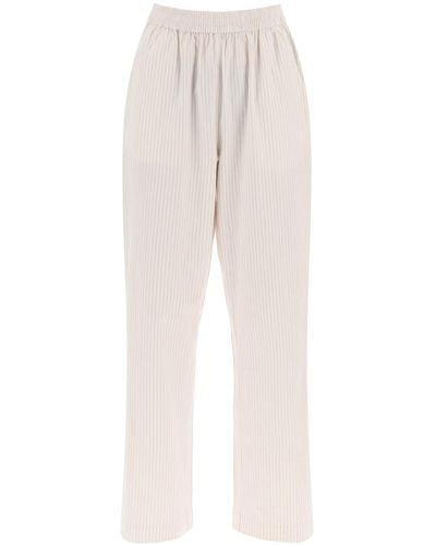 Skall Studio "organic Cotton Striped Claudia Pants" - Meerkleurig