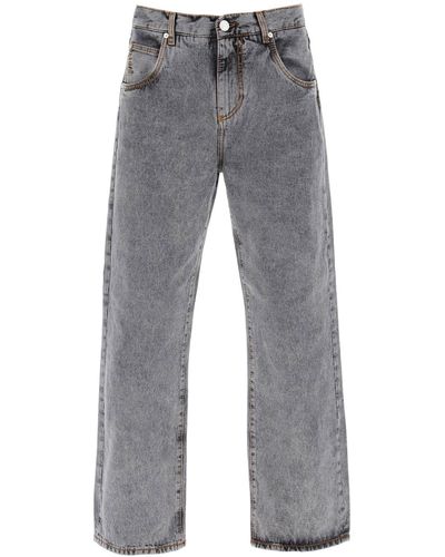 Etro Easy Fit Jeans - Gray