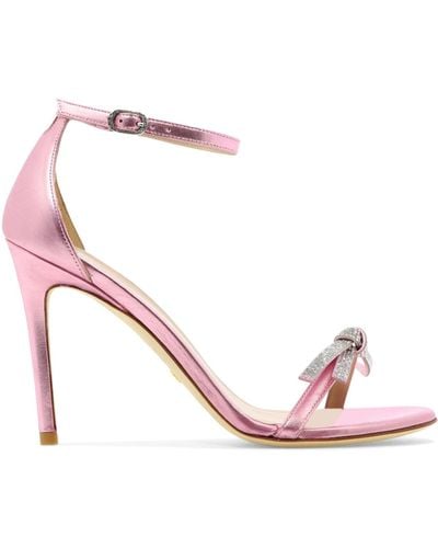 Stuart Weitzman Damen andere materialien sandalen - Pink