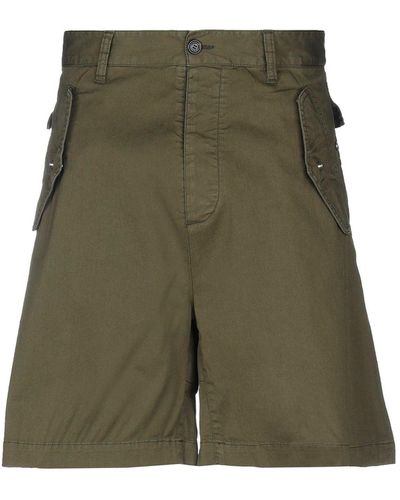 DSquared² Pantalones cortos de algodón - Verde
