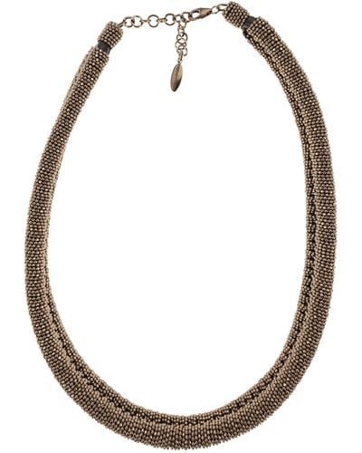 Brunello Cucinelli Collar en joyas - Metálico