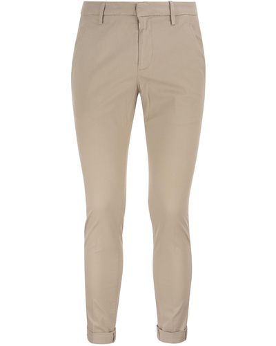 Dondup Gaubert Slim Fit pantals - Neutro