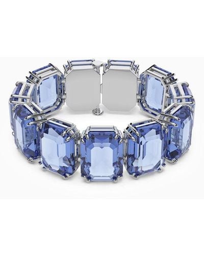 Swarovski Lichtblauwe Millenia -armband In Kristallen