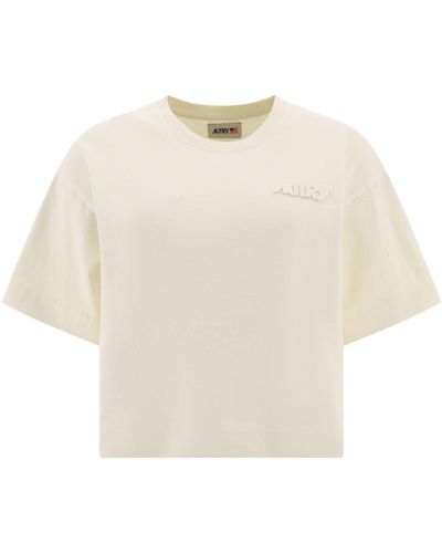 Autry T-Shirt With Logo - White