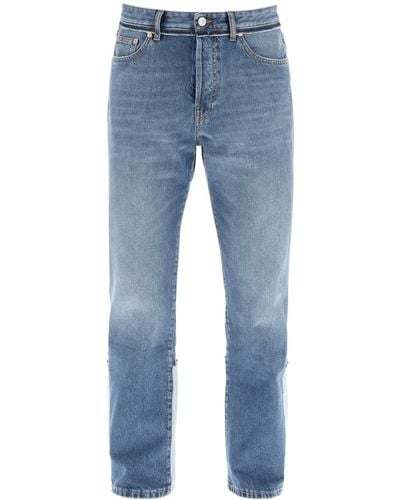 Valentino Reguläre Fit Rockstud -Jeans - Blau