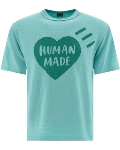 Human Made T-shirt fabriqué par l'homme avec logo imprimé - Vert
