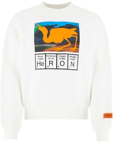 Heron Preston Periodiek Systeemafdruk Sweatshirt - Wit