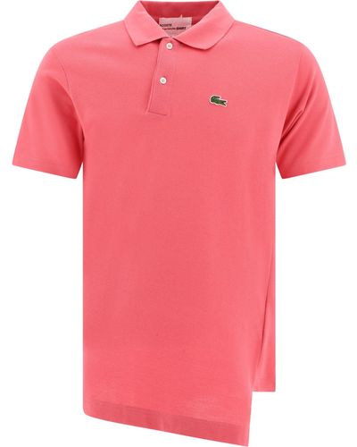 Comme des Garçons Wie Jungen lacoste x Hemd wie Polo -Hemd Jungen - Pink