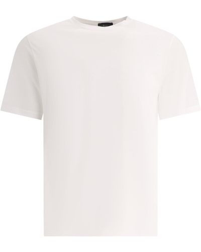 Herno Crêpe Jersey T -Shirt - Weiß