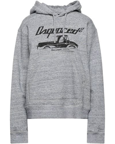 DSquared² Sweatshirt Met Capuchon - Grijs
