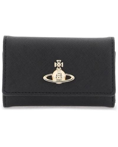 Vivienne Westwood Portachiavi Con Orb - Nero