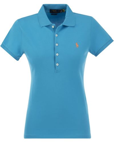 Polo Ralph Lauren Katoenen Poloshirt - Blauw