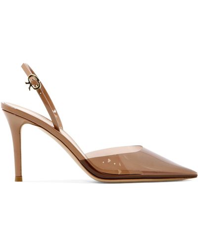 Gianvito Rossi Ribbon D'orsay 85 Pumpen - Wit