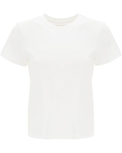Khaite Emmylou Crew Neck T -Shirt - Weiß