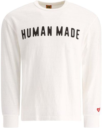 Human Made Mens Gemaakt "arch Logo" T -shirt - Wit