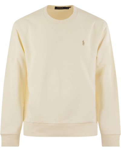 Polo Ralph Lauren Classic Fit Cotton Sweatshirt - Naturel