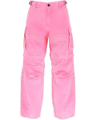 DARKPARK Julia Cargo Pants - Roze