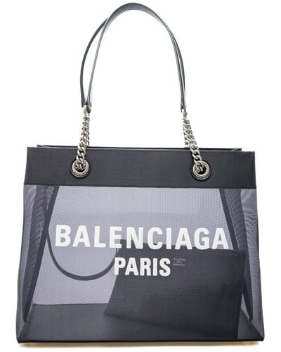 Balenciaga Duty Free Shopper Bag - Blau
