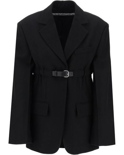 Alexander Wang "übergroßer Blazer - Schwarz