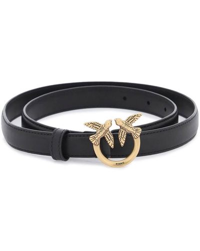 Pinko Love Birds Belt - Zwart