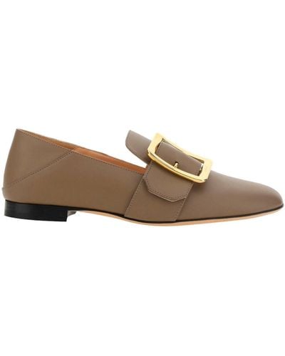 Bally Leather Loafers - Bruin