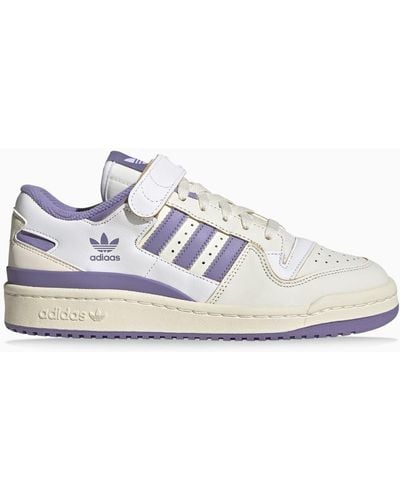 adidas Originals Forum 84 Low White/Lilac Trainer - Weiß