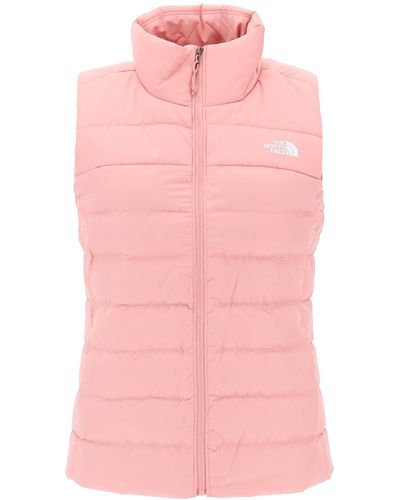 The North Face Akoncagua Lightweight Puffer Vest - Pink